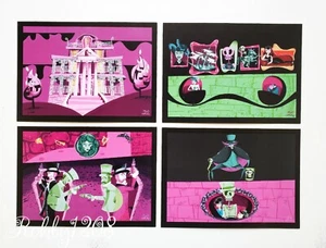 Disney WonderGround Gallery Ghastly Haunts Haunted Mansion McBiff Postcard Set - Picture 1 of 8