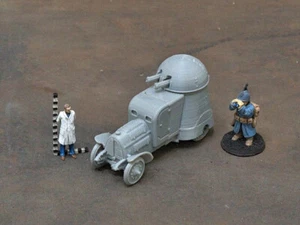 Automóvil tanque Austro-Daimler Austro-Daimler resina 1:100 de 15 mm - Imagen 1 de 1