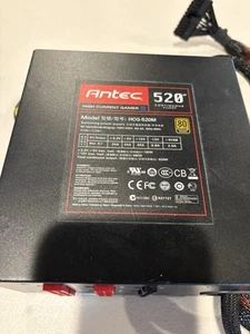 Antec HCG-520M Semi Modular Power Supply - Afbeelding 1 van 4