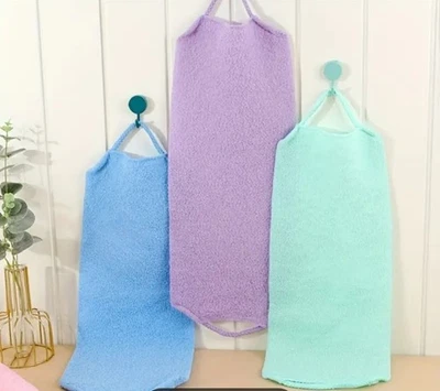 Toalla de baño exfoliante de nailon africano - exfoliante suave y espuma de burbujas para baño Foto 1 de 4