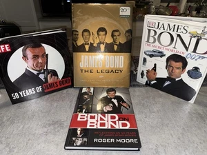 James Bond - THE LEGACY - Roger Moore Pierce Broden hardback collectionChristmas - Picture 1 of 6