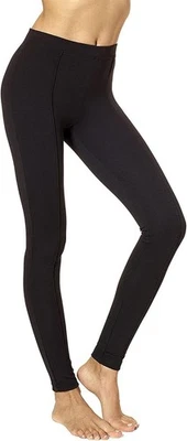 Leggings No Nonsense Color Negro, Tallas S M L XL Nuevos Leggings Ponte Tejido Pintuck Foto 1 de 4