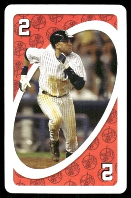 Derek Jeter 2008 Uno Baseball Playing Card (NM) - Image 1 of 2