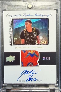 2022 Exquisite Jabari Smith Rc Rookie Retro Sick Patch Auto /25 Rockets! - Picture 1 of 3