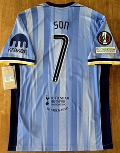 Camiseta de fútbol visitante Nike Tottenham Hotspur #7 SON EUROPA 2024/25 FN8788-480 - Imagen 1 de 9