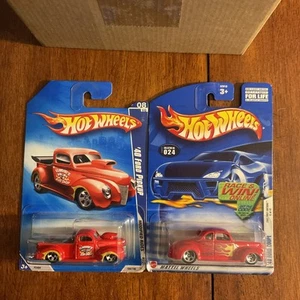 2009 Hot Wheels Modified Rides '40 FORD PICKUP/2002 First Edition’40 Ford Coupe - Picture 1 of 19