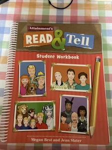 Attainment's Read & Tell Student Workbook Megan Best EUC - Picture 1 of 6