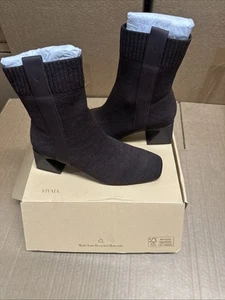 Vivaia Square Toe Booties - Regina Pro - Colour Dark Chocolate New Size 35 - Picture 1 of 3
