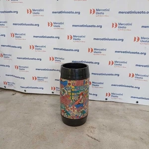 Vintage Schirmständer Kunststoff Metall Italien 60-70er Jahre Original - Bild 1 von 5