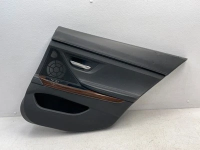 16 17 18 BMW 640i 650i F06 Rear Right Interior Door Cover Panel Black 1579 OEM - Image 1 of 4
