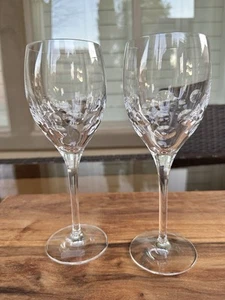 Rogaska Celebrations Disco Beat Kristall Weingläser Paar - Hergestellt in der EU - Bild 1 von 5