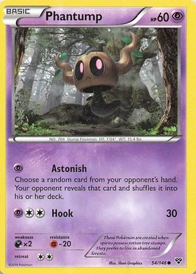 Phantump Common XY Base Set 54/146 LP Normal - Image 1 of 2