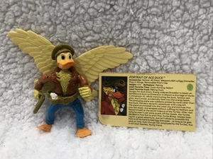 Vintage- Playmates-Teenage Mutant Ninja Turtles-Ace Duck-quasi completo-leggi-'89 - Foto 1 di 6