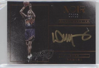 2015-16 Panini Noir Auto Noir Color Bronze /25 Danny Manning #NC-DMG Auto - Image 1 of 2