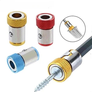 3 Stück Universal Magnet Ring Bohrkopf Schraubendreher Bits Stark Magnetisierer - Bild 1 von 7