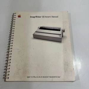 APPLE IMAGE WRITER II OWNER'S GUIDE 030-0423-A - Picture 1 of 16