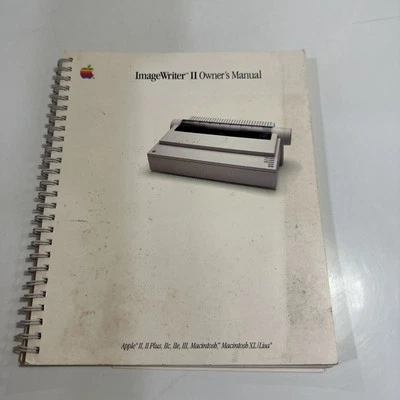 APPLE IMAGE WRITER II OWNER'S GUIDE  030-0423-A - Image 1 of 4