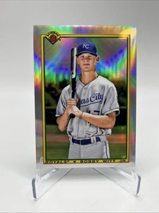 Bobby Witt Jr 2020 Bowman Chrome 1990 30th Anniversary Refractor #90B-BWJ ROYALS - Picture 1 of 2