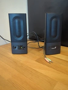 Genius SP-F350 Large Multimedia Computer Speakers - Picture 1 of 4