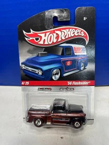 1/64 HOT WHEELS SLICK VERI PILOTI 4/25 1956 CHEVROLET PICKUP FLASHSIDER - Foto 1 di 2