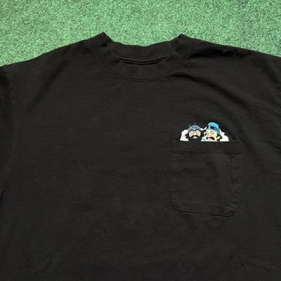 Ripndip Pocket T Shirt Sz Large Black Cheech And Chong  - Image 1 of 4