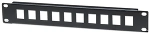 Intellinet Patch Panel, Blank, 10 Inch, 1U, 10-Port, Black Black 10 Inch, 1U, 10 - Photo 1/1