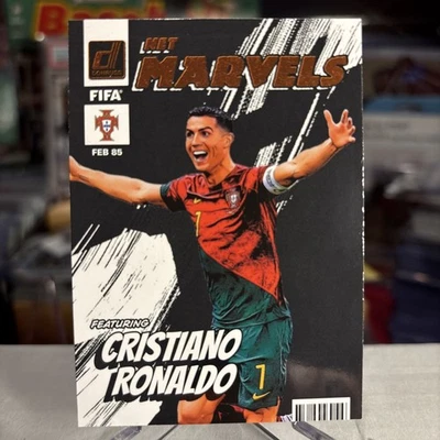Cristiano Ronaldo 2022-23 Panini Donruss FIFA Marvels RARO Lámina de Bronce ⭐️ COMO NUEVO Foto 1 de 3