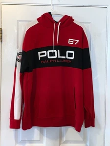 POLO RALPH LAUREN WORLD CUP RACING ALPINE 67 HERREN XLT HOODIE - Bild 1 von 7