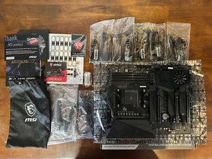 MSI MEG X570 Unify ATX AM4 Motherboard - Complete in Retail Box - READ DESC. - Picture 1 of 8