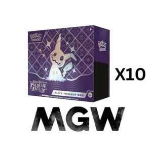 Pokemon TCG SV4.5 Paldean Fates Elite Trainer Box Case 10 ETBs Factory Sealed - Bild 1 von 1