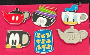 Complete Set of Disney Kitchen Essentials 2018 Hidden Mickey Pins - Picture 1 of 1