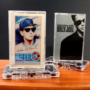 Billy Joel - Live at Yankee Stadium + Bonus Interview Cassette ● Piano Man LIVE - Picture 1 of 10