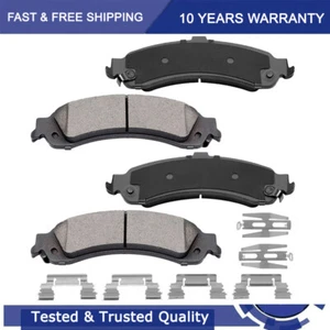 Rear Ceramic Brake Pads for Avalanche Chevy Silverado Suburban 1500 Tahoe Yukon - Picture 1 of 6