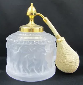 Vintage Lalique Signed Enfants Atomizer Crystal - Picture 1 of 11