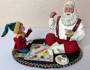 Ashley Cooper Kringlekins Weihnachtsmann spielt Monopoly, Fahrt auf der Lesung - Bild 1 von 12