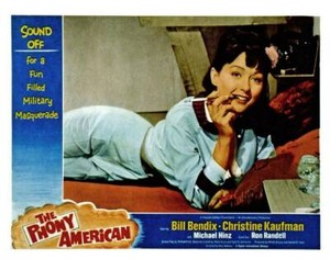 The Phony American Lobby Card Christine Kaufmann 1961 OLD MOVIE PHOTO