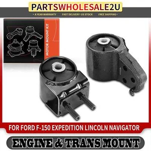 2x Front Left & Right Engine Mount for Ford F-150 Expedition Lincoln Navigator - Picture 1 of 8