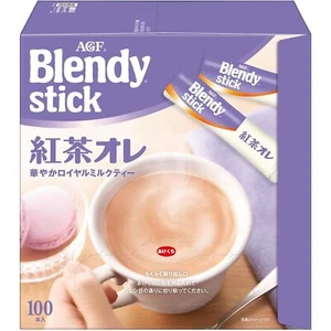AGF Blendy Stick Tea Lait 100 Stick Milchtee Made in JAPAN - Tokyo Sakura Mall - Bild 1 von 7