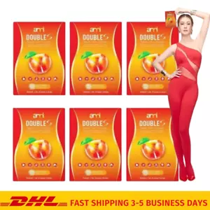 6x Ami Double S Apple Cider Vinegar Dietary Supplement Weight Management 60 Caps - Picture 1 of 14
