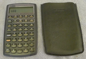 HP Hewlett Packard 10B II Business Financial Calculator +Slip Cover-TESTED CC - Picture 1 of 13