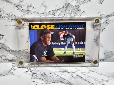 Michael Jordan UD Collector's Up Close & Personal 1994 RC #635 MLB con estuche rígido Foto 1 de 2