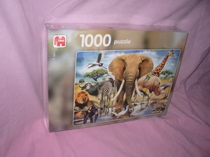 PUZZLE ANIMAUX / LA FAUNE DU KENYA 1000 PIECES JUMBO NEUF - Photo 1/2