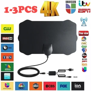 5600mi Digital TV Antenna Indoor | 4K HD Amplified Signal Booster | 1080P HDTV - Picture 1 of 11