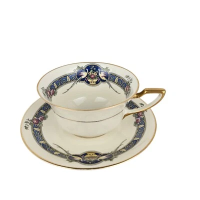 Taza y platillo Rosenthal Continental Ivory The Lido de colección RARO 2560 Baviera 18 Foto 1 de 4