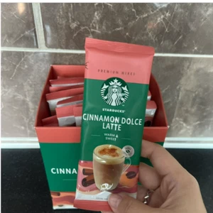 STARBUCKS Instant Coffee Cinnamon Dolce Latte 23.5gⅩ20 Sticks Packets Premium - Picture 1 of 3