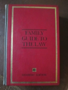 AA family guide to the law.Automobile association. RAC.AA book - Picture 1 of 5