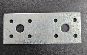 5 Stk. Lochplatten Verbinder - 100 x 40mm - Stärke 2,0mm - Metallverbinder - Neu - Bild 1 von 3