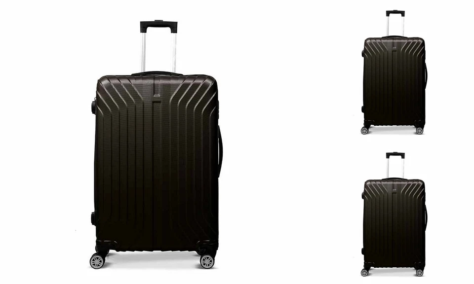 Hartschalenkofferset Trolley Koffer 360 Grad Rollensystem - "vertical line" ABS - Bild 1 von 1