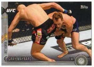 2015 Topps UFC Chronicles Silver Parallel #51 Gray Maynard