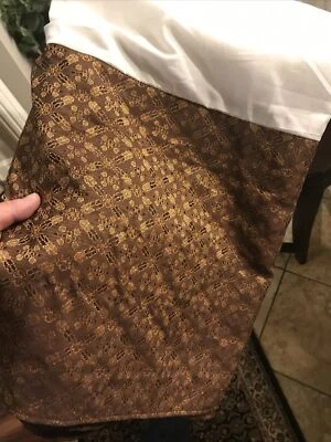 HERMOSA FALDA DE CAMA CROSCILL Queen GALLERIA ROJA 15 GOTAS Foto 1 de 4